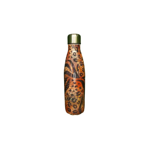 BOTELLA ACERO 500ML CON TAPA A ROSCA ESCAMAS / ANIMAL PRINT - Imagen 7