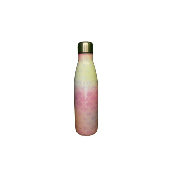 BOTELLA ACERO 500ML CON TAPA A ROSCA ESCAMAS / ANIMAL PRINT - Imagen 3