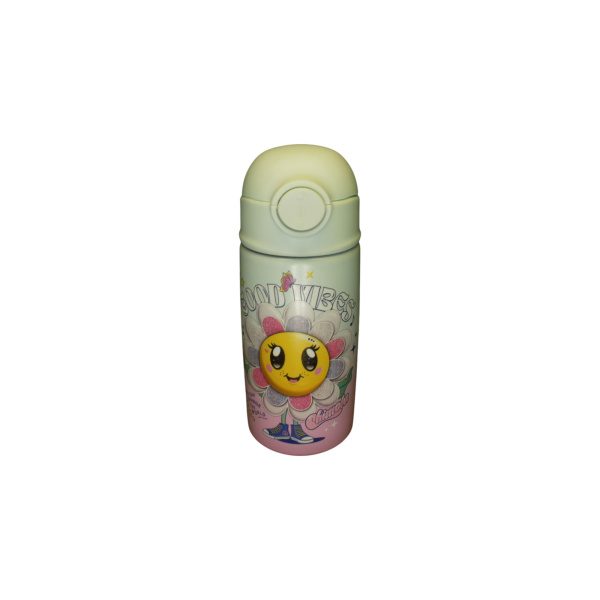BOTELLA INFANTIL ACERO C/PICO SILICONA CHIMOLA - Imagen 4