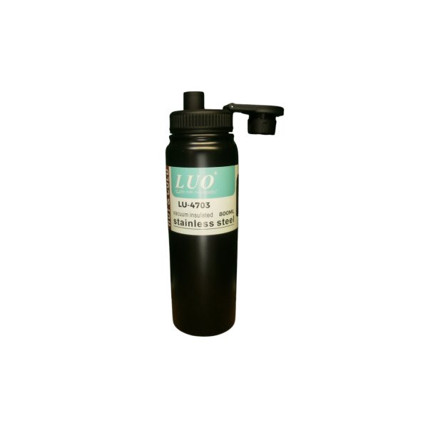 BOTELLA ACERO 800 ML LUO PICO A ROSCA (SIN FILTRO) - Imagen 2