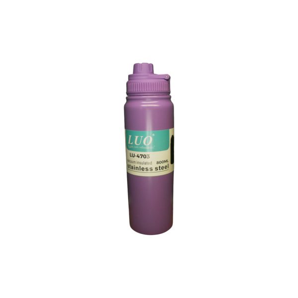 BOTELLA ACERO 800 ML LUO PICO A ROSCA (SIN FILTRO) - Imagen 7