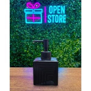 DISPENSER CUADRADO CON RELIEVE GEOMETRICO