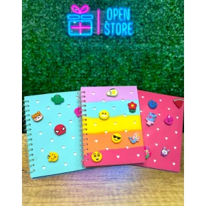 CUADERNO A5 SILICONA CON PINS