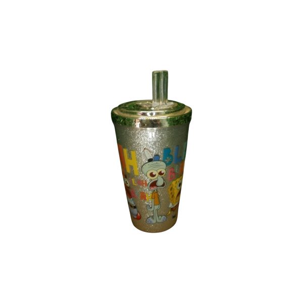 VASO ACRILICO CRESKO GLITER C/PICO - Imagen 2