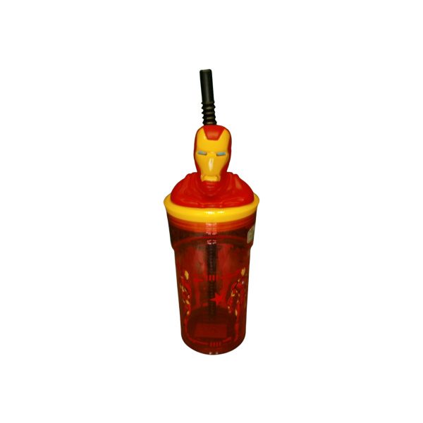 VASO INFANTIL TAPA FORMA PERSONAJES 3D - Imagen 2