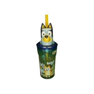 VASO INFANTIL TAPA FORMA PERSONAJES 3D