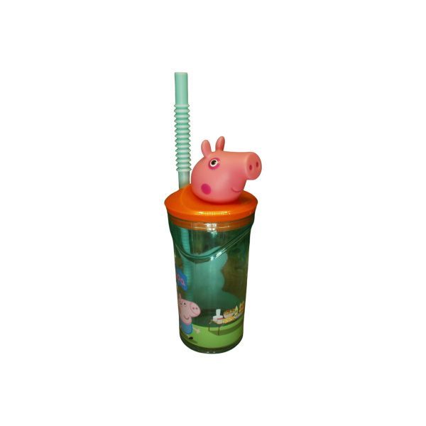 VASO INFANTIL TAPA FORMA PERSONAJES 3D - Imagen 4