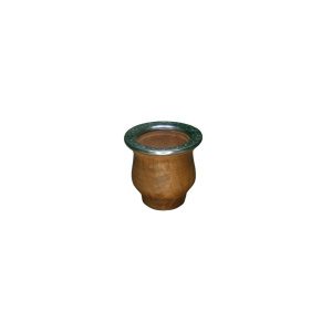 MATE ALGARROBO JUJEÑO ACERO CINCELADO