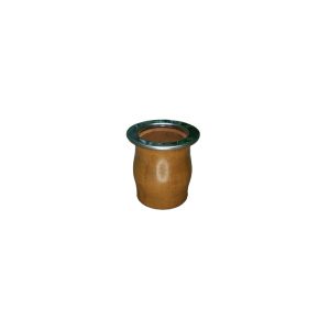 MATE CAMIONERO ALGARROBO ACERO LISO