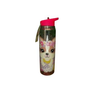 BOTELLA PLASTICO C/PICO CRESKO GLITTER / BOCA / RIVER