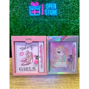 DIARIO INTIMO GRANDE C/LAPICERA EN CAJA