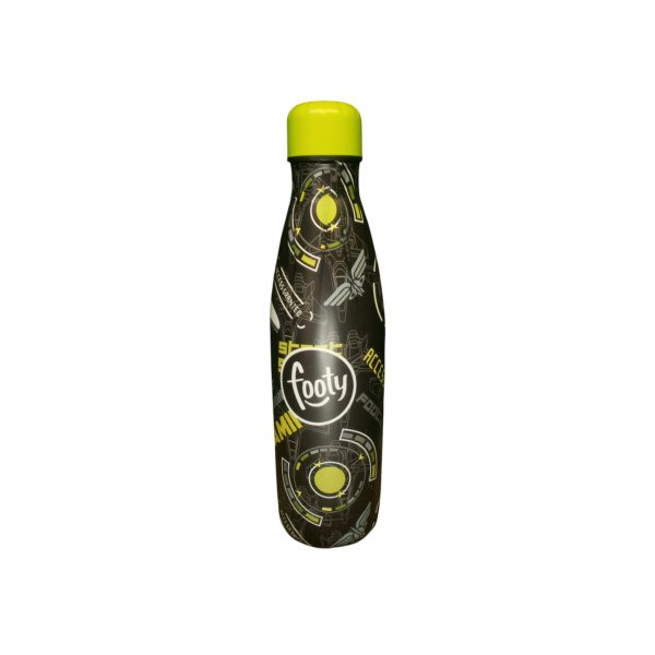 BOTELLA ACERO 500ML ENGOMADA FOOTY C/TAPA A ROSCA - Imagen 3
