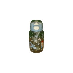 BOTELLA INFANTIL PLASTICO DOBLE TAPA "NICE" 650ML