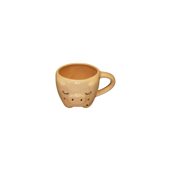 TAZA CHANCHITA ROSA
