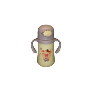 BOTELLA INFANTIL ACERO C/ASAS Y PICO SILICONA