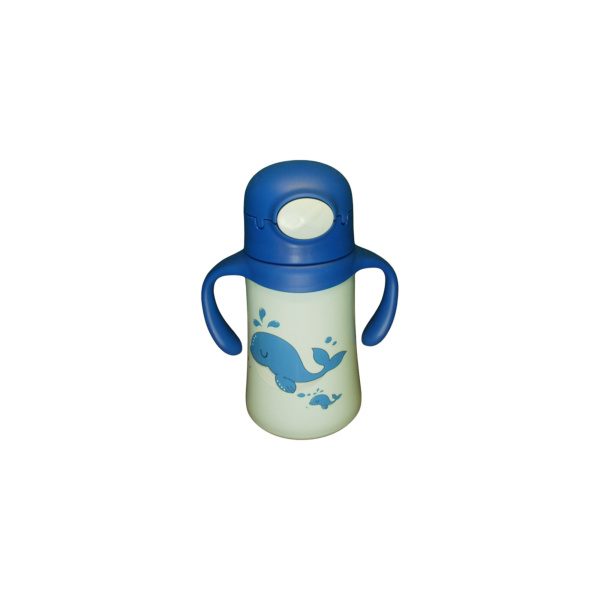 BOTELLA INFANTIL ACERO C/ASAS Y PICO SILICONA - Imagen 3
