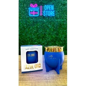 MATE IMPERIAL CON PACKAGING AZUL Y ORO