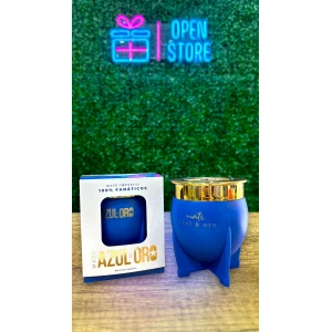 MATE IMPERIAL CON PACKAGING AZUL Y ORO