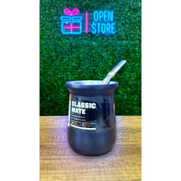MATE ACERO + BOMBILLA ACERO STANLEY - Imagen 2