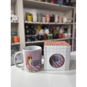 TAZA SUBLIMADA DISEÑO WATERMELON CON PACKAGING