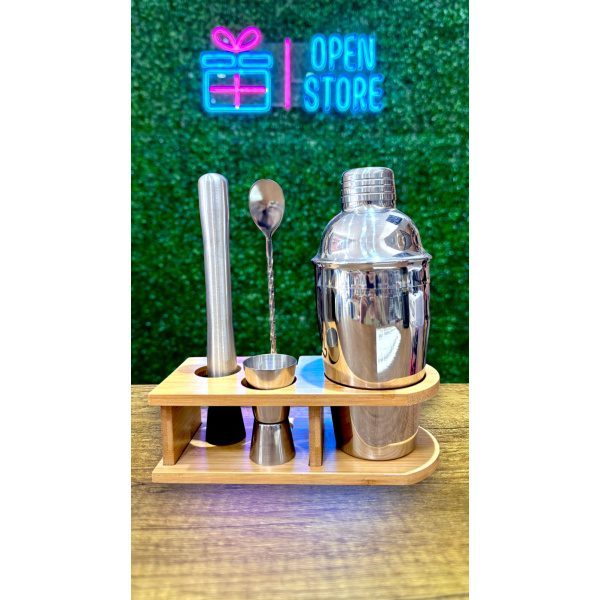 SET COCTELERO BASE BAMBOO