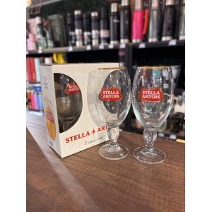 COPAS STELLA ARTOIS 300ML X2 EN CAJA