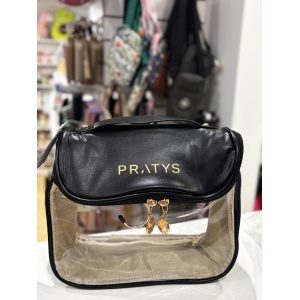 NECESSER ORGANIZADOR TRASLUCIDO Y CUERINA PRATYS