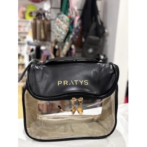 NECESSER ORGANIZADOR TRASLUCIDO Y CUERINA PRATYS
