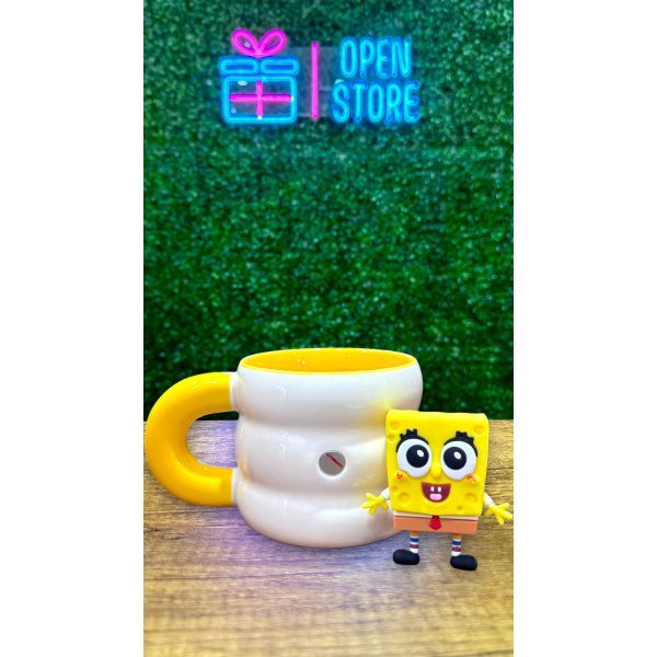 TAZA BOB ESPONJA / PATRICIO CON IMAN - Imagen 2
