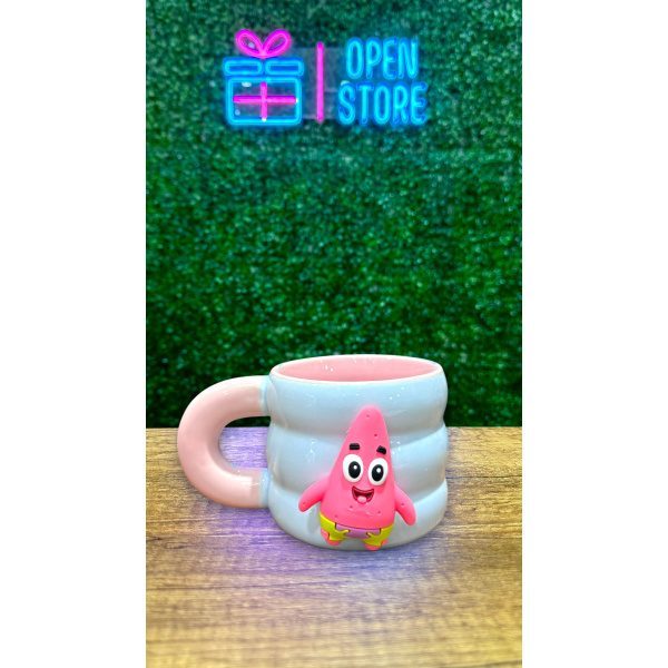 TAZA BOB ESPONJA / PATRICIO CON IMAN - Imagen 3