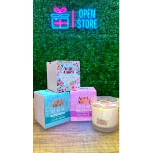 VELA DE SOJA PREMIUM AQUI&AHORA