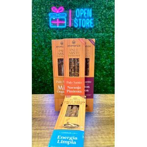 SAHUMERIO PALO SANTO BUENA ONDA EN CAJA AROMANZA