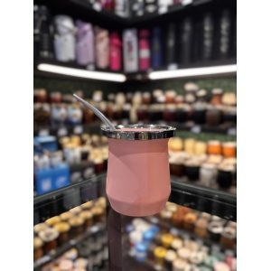 MATE PLASTICO TERMICO C/BOMBILLA EN CAJA PARY / MOLA