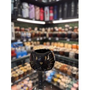 MATE CERAMICA GATO NEGRO