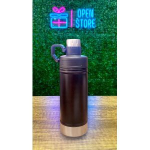BOTELLA ACERO CON TAPA A ROSCA 500ML METALIZADA RODAX