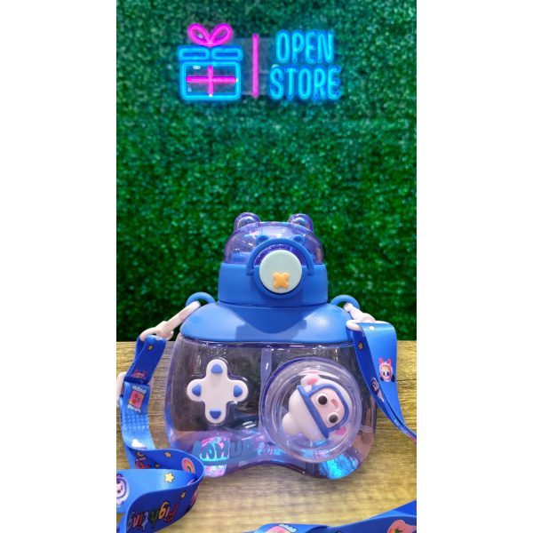 BOTELLA INFANTIL PLASTICO AUTOMATICA JOYSTICK CON CORREA - Imagen 3