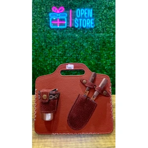 JUEGO ASADO RECTANGULAR PREMIUM CON VASO (1006)