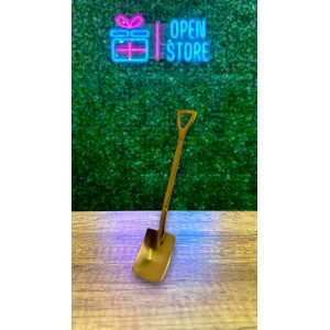 CUCHARA METAL DORADA