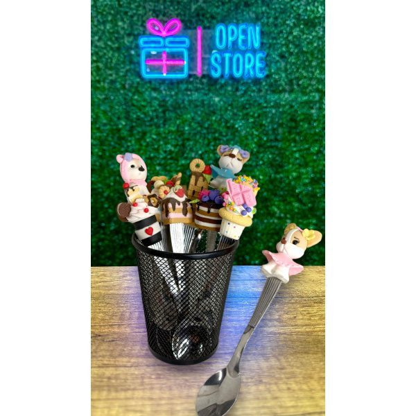 CUCHARA DECO C/ PORCELANA FRIA