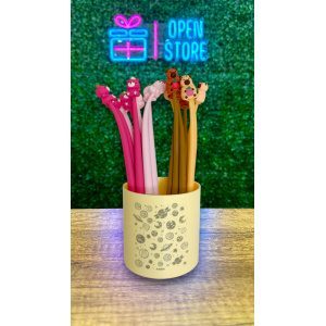 LAPICERA FLEXIBLE BEAR STRAWBERRY / CAPYBARA