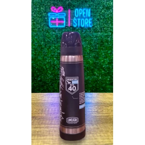 TERMO ACERO 1L LUMINOX BOCA/RIVER/RUTA 40/ARGENTINA