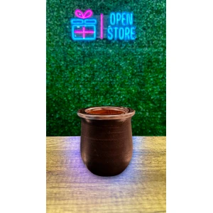 MATE ALGARROBO COLOR EBANO ACERO LISO