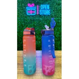 BOTELLA PLASTICO MOTIVACIONAL 1L