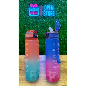 BOTELLA PLASTICO MOTIVACIONAL 1L