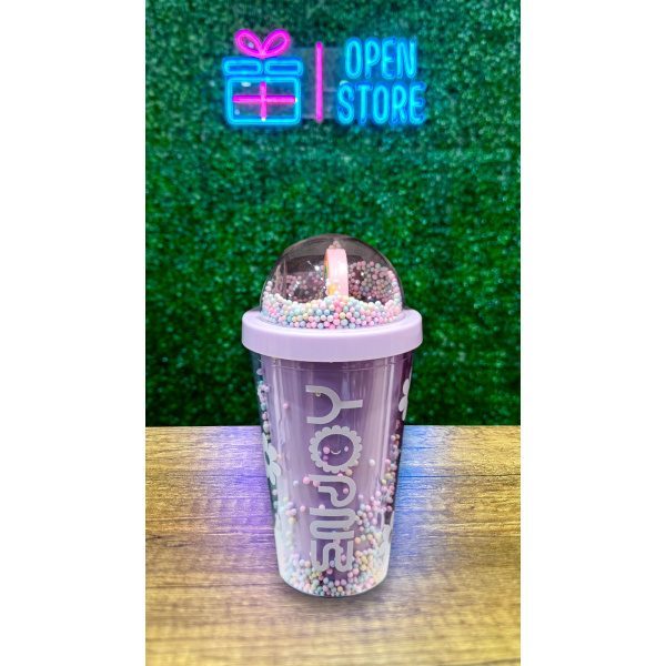 VASO ACRILICO ARCOIRIS 3D CHIMOLA - Imagen 3