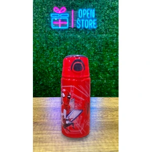 BOTELLA INFANTIL ALUMINIO 600ML CON PICO SILICONA