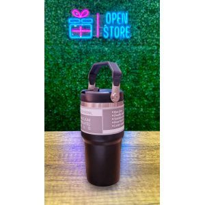 VASO TERMICO ACERO 600ML CON PICO Y MANIJA
