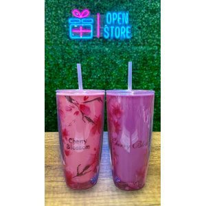 VASO ACRILICO XL LAMINA FLORES