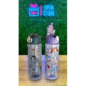 BOTELLA INFANTIL PLASTICO CON PICO 800ML