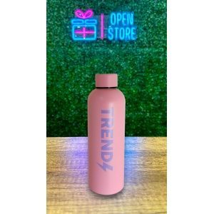 BOTELLA ACERO 500ML TAPA A ROSCA TRENDY